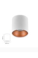 GU10 SİLİNDİR SPOT